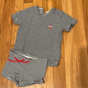 Petit bateau French brand boys swim bottom and matching top